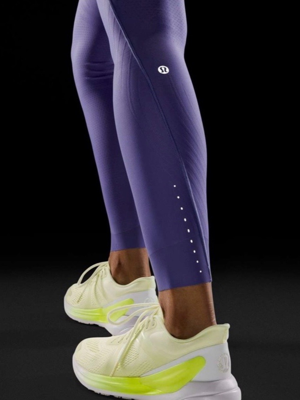 Lululemon SenseKnit High Rise Running Tight 28 Inch Charged Indigo Purple Size 2 - Picture 5 of 8